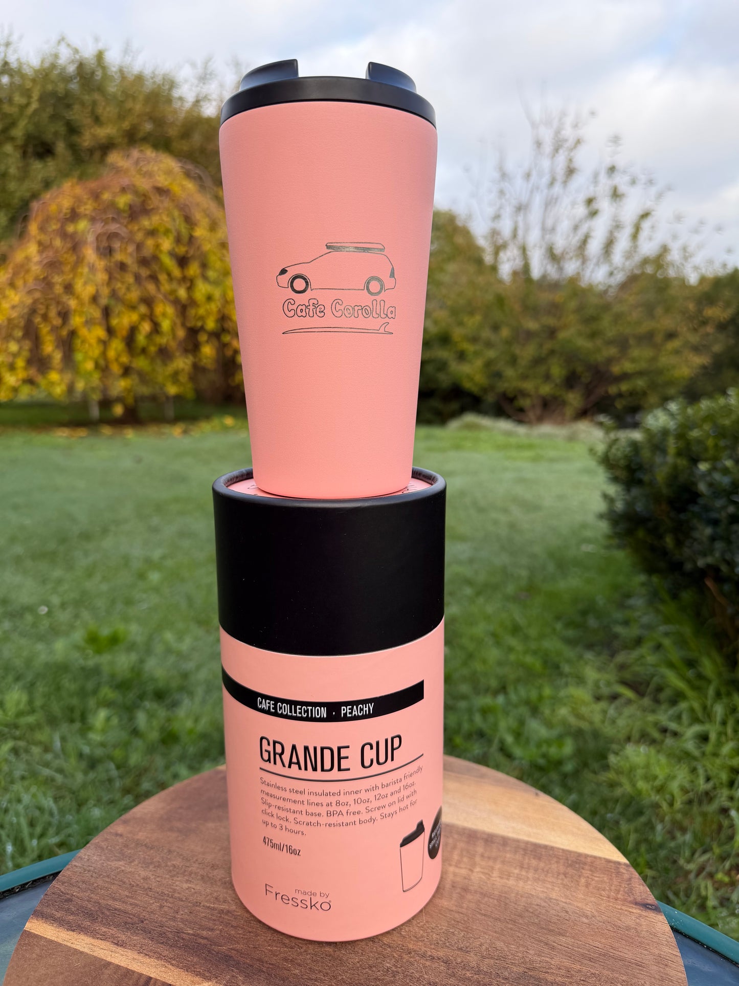 Grande Peachy | Cafe Corolla x Fressko